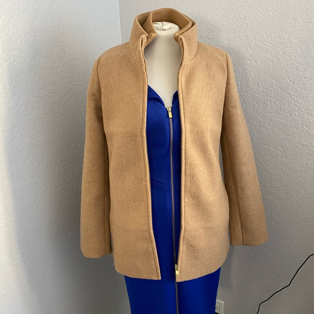 Brand new j crew camel coat